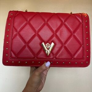 NWT Valentino Orlandi Red Crossbody Purse